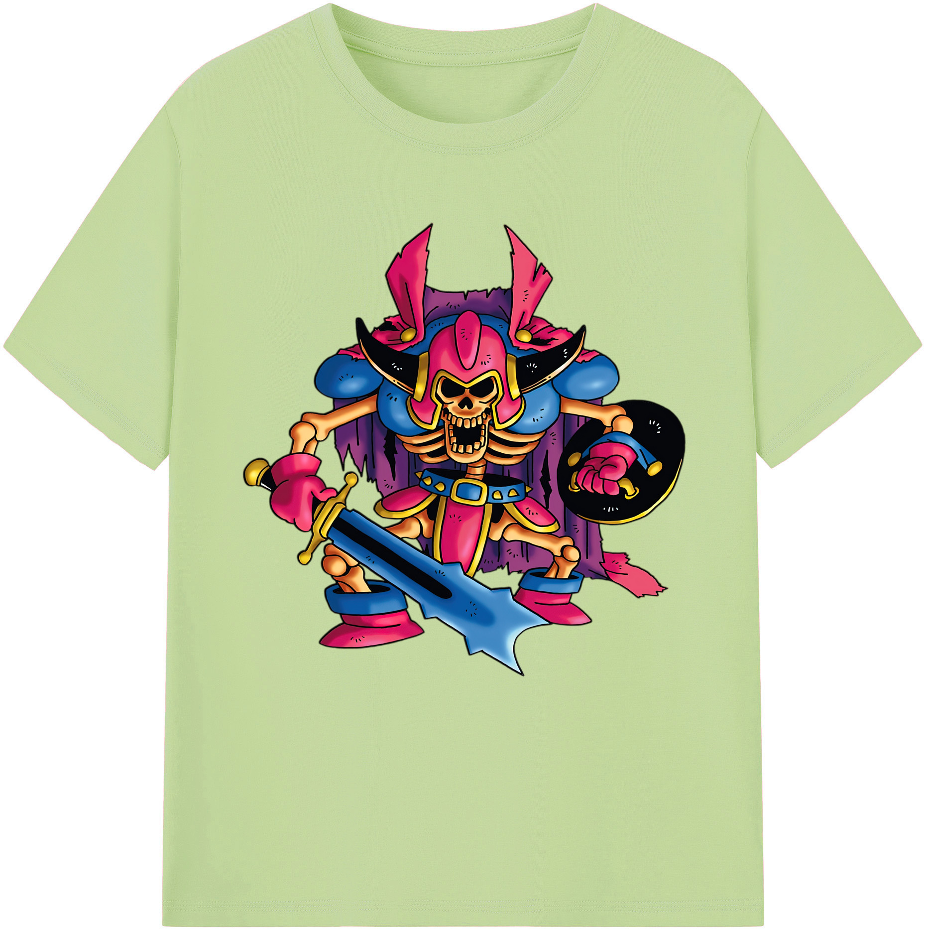 （画像用） ドラゴンクエスト Doragon Kuesuto Dragon Quest 綿100％半袖Tシャツ（フロントプリント）